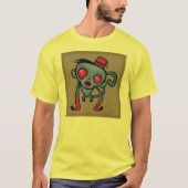 T-shirt Singe de Zombie (Devant)