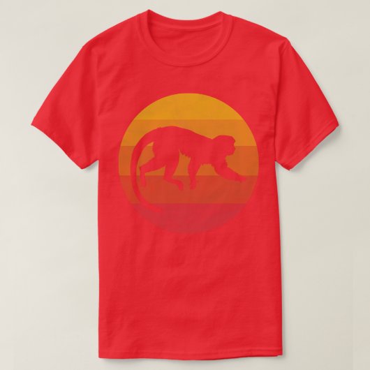 T-shirt Singe des écureuils (Design devant)