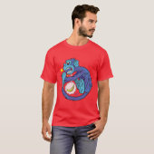 T-shirt Singe d'Ouroboros (Devant entier)