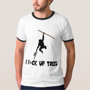 T-shirt Singe drôle et offensif