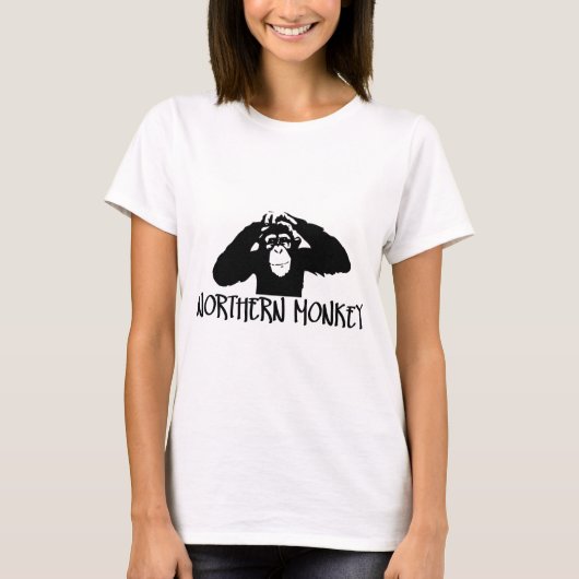T-shirt singe du nord (Devant)