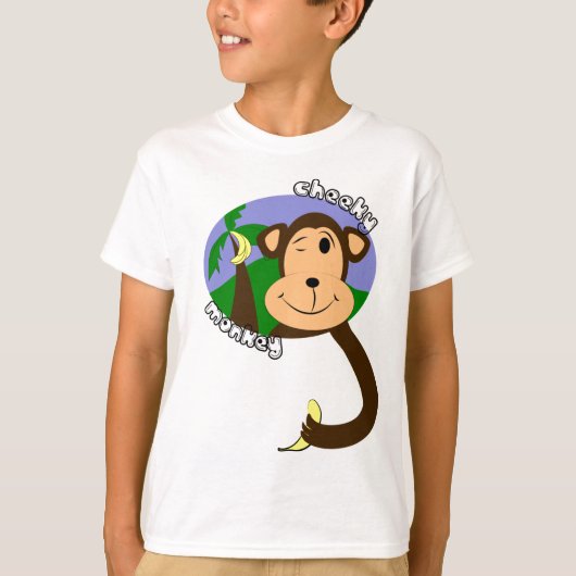 T-shirt Singe effronté (Devant)