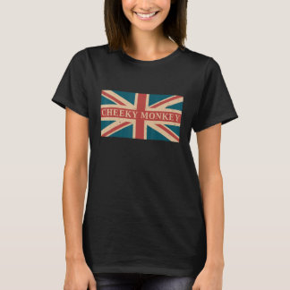 T-shirt Singe effronté Argot britannique Angleterre Anglo