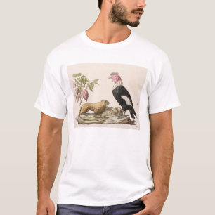 T-shirt Singe et condor de lion, indigènes au Chili ou en