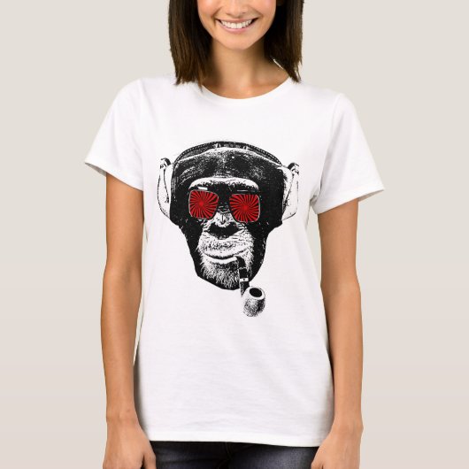 T-shirt singe fou (Devant)