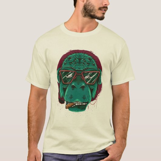 T-shirt singe-fumeur-cool (Devant)