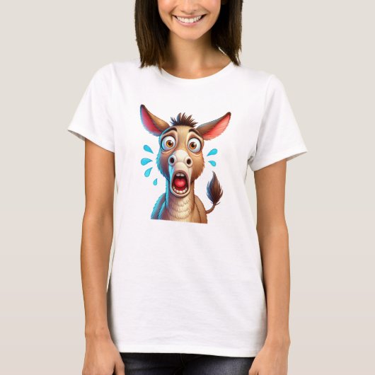 T-shirt Singe Hilaire et confus (Devant)