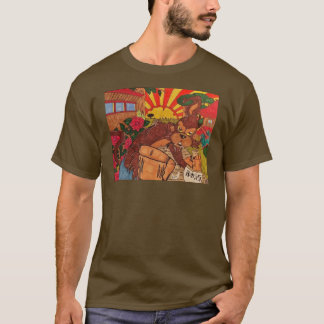 T-shirt Singe ivre