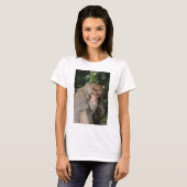T-shirt Singe Macaque (Devant entier)