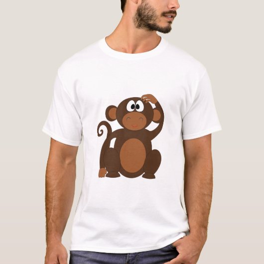 T-shirt Singe mignon (Devant)