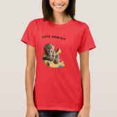 T-shirt Singe mignon (Devant)