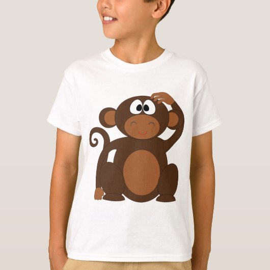 T-shirt Singe mignon (Devant)