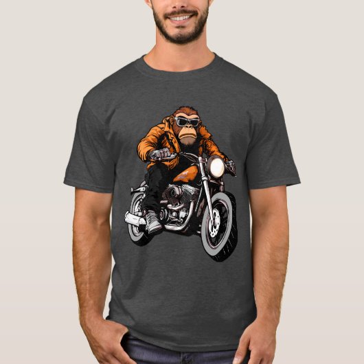 T-shirt singe moto (Devant)