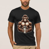 T-shirt Singe musculaire fort (Devant)