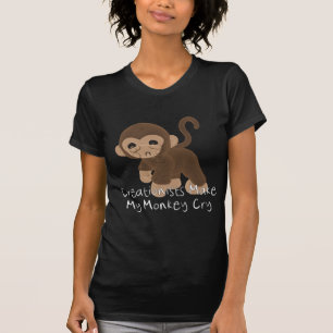 T-shirt Singe pleurant