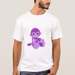 T-shirt Singe pourpre