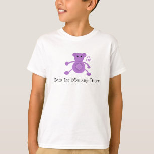T-shirt Singe pourpre - Danse singe