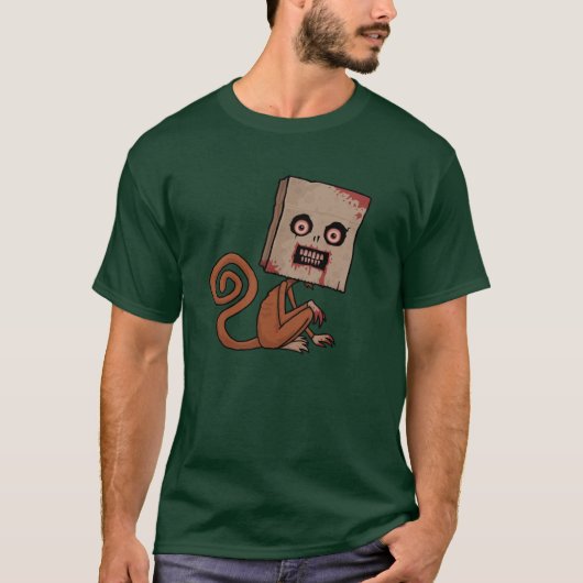 T-shirt Singe psychopathe de sac (Devant)