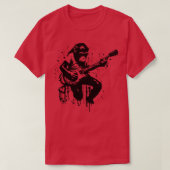 T-shirt singe punk (Design devant)