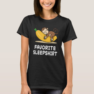 T-shirt Singe Singes Sieste Dormir Sommeil Pyjama Pyjamas