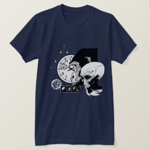 T-shirt Singe spatial Abstrait