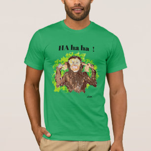 T-shirt Singe-T-Chemise Autour