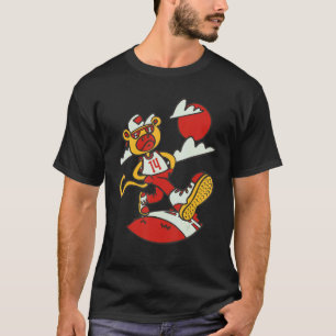 T-shirt Singe Tough Anniversaire 14 ans Singe