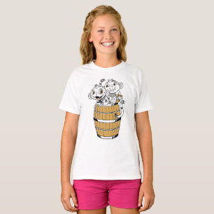 T-shirt Singe tribal de dessin animé
