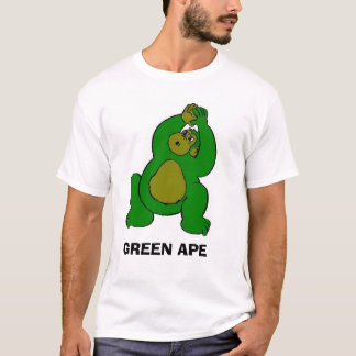 T-shirt Singe verte