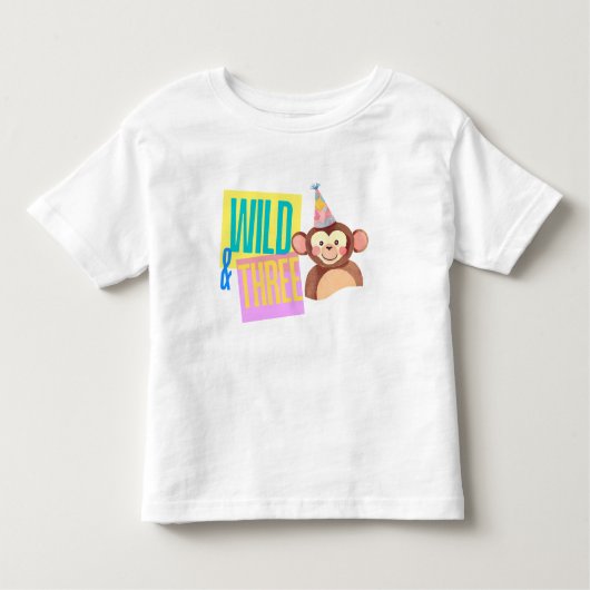 T-shirt singe Wild & Three 3e anniversaire (Devant)