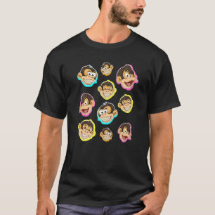 T-shirt Singe Zoo Animal Chimpanzé Singe