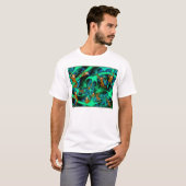 T-shirt Singes dans mon fractal - (Devant entier)