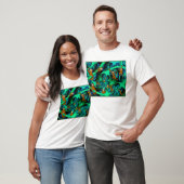 T-shirt Singes dans mon fractal - (Unisexe)