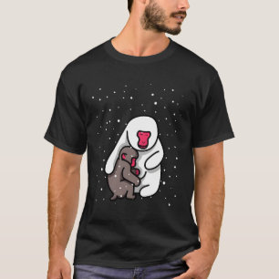 T-shirt Singes Des Neiges Au Japon Ape