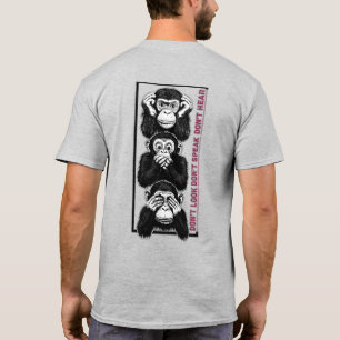 T-shirt singes sages