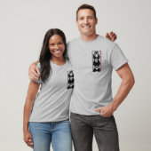 T-shirt singes sages (Unisexe)