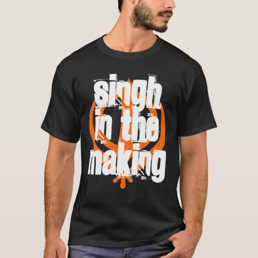 T-SHIRT SINGH DANS LA FABRICATION, AMRITSAR BON N'A PAS (Devant)