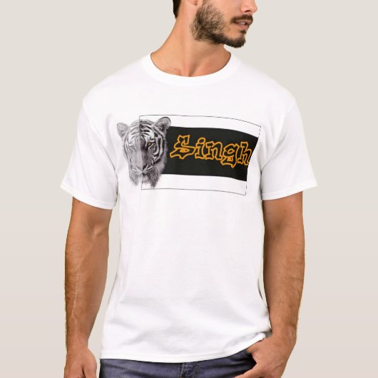 T-shirt Singh Sher (Devant)