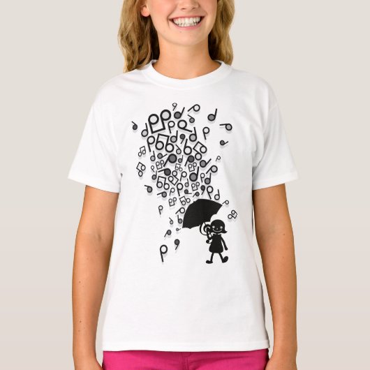T-shirt Singin' dans la pluie (Devant)