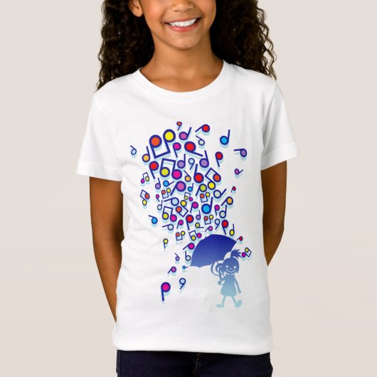 T-Shirt Singin' dans la pluie (Devant)