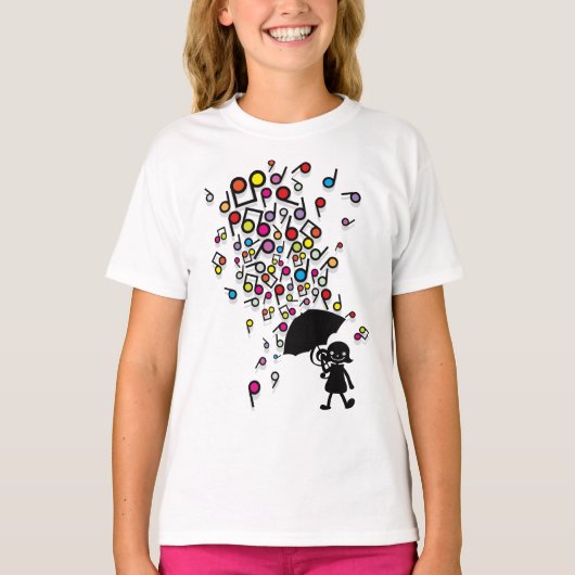 T-shirt Singin' dans la pluie (Devant)
