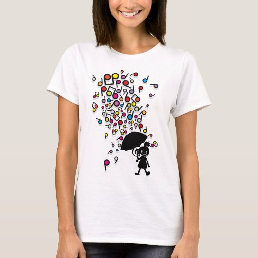 T-shirt Singin' dans la pluie (Devant)