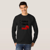 T-shirt Single Taken Gamer Happy Valentine's Day Apparel f (Devant entier)