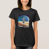 T-shirt Single Taken UFO Abduction Valentine's Day Alien S (Devant)