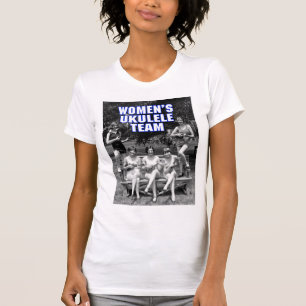 T-shirt Singulet de Micro-Fibre de dames d'équipe d'Uke d