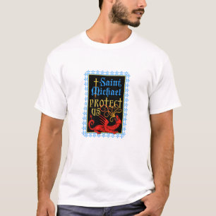 T-shirt 'Sint-Michiel Bescherm Ons'
