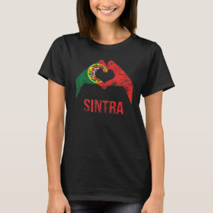 T-shirt Sintra Portugais Ville Amour Vintage Portugal Drap