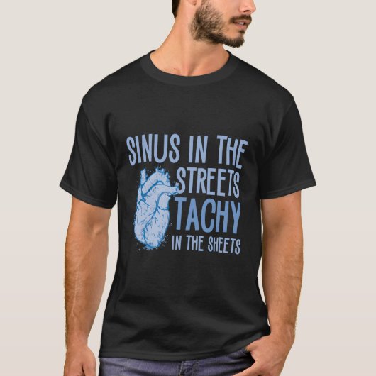 T-shirt Sinus Dans Les Rues Tachy Dans Les Feuilles Cardio (Devant)