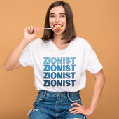 T-shirt Sioniste, Pro Israël, Pride juive, Soutien à Israë