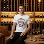 T-shirt Sip Happens Just Wine About It Funny Wine Pun